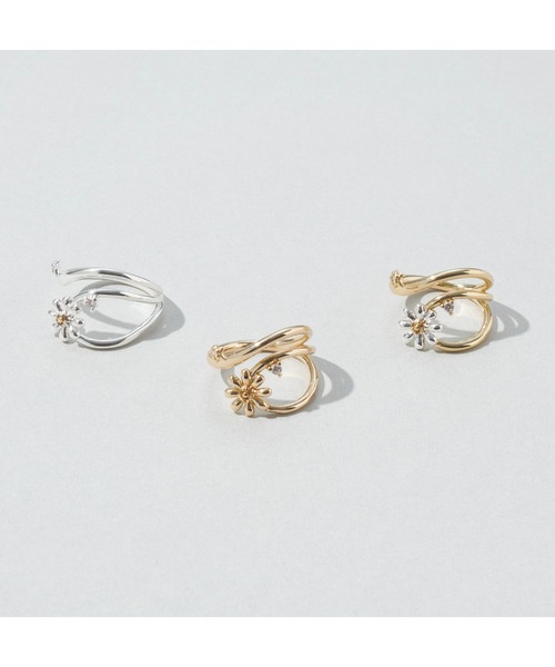 GOLDY（ゴールディ）の「リトル ブルーム リング（リング・レディース・ゴールド/シルバー×ゴールド/シルバー・FREE）」の12枚目の写真