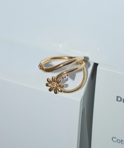 GOLDY（ゴールディ）の「リトル ブルーム リング（リング・レディース・ゴールド/シルバー×ゴールド/シルバー・FREE）」の20枚目の写真