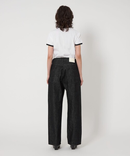ASTRAET＞13オンス REGULAR ブラックデニムパンツ UNISEX