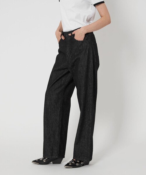 ASTRAET（アストラット）の「＜ASTRAET＞13オンス REGULAR ブラックデニムパンツ UNISEX（その他パンツ・レディース・ブラック・1/2/0/3/00）」の20枚目の写真