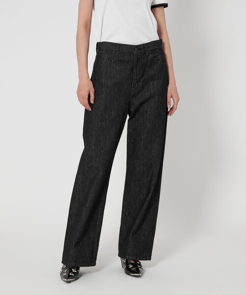 ASTRAET（アストラット）の「＜ASTRAET＞13オンス REGULAR ブラックデニムパンツ UNISEX（その他パンツ・レディース・ブラック・1/2/0/3/00）」の19枚目の写真