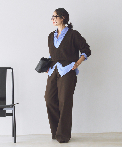 plage(プラージュ)の「COTTON LOOSE シャツ(シャツ/ブラウス・レディース・サックスブルー/ホワイト・FREE)」の13枚目の写真