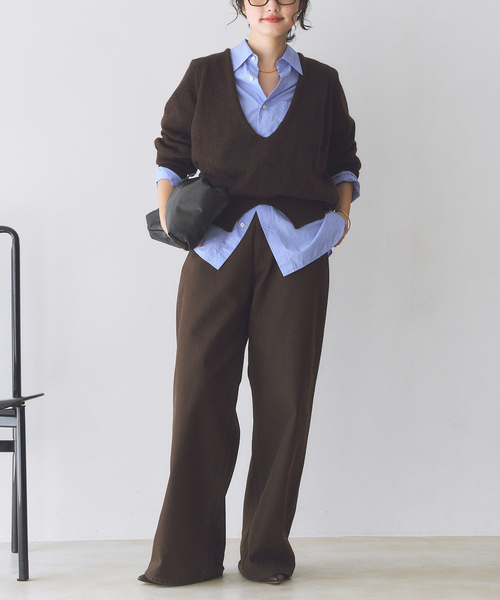 plage(プラージュ)の「COTTON LOOSE シャツ(シャツ/ブラウス・レディース・サックスブルー/ホワイト・FREE)」の14枚目の写真