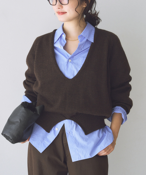 plage(プラージュ)の「COTTON LOOSE シャツ(シャツ/ブラウス・レディース・サックスブルー/ホワイト・FREE)」の15枚目の写真