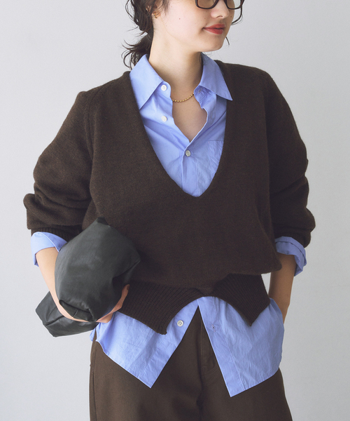 plage(プラージュ)の「COTTON LOOSE シャツ(シャツ/ブラウス・レディース・サックスブルー/ホワイト・FREE)」の17枚目の写真