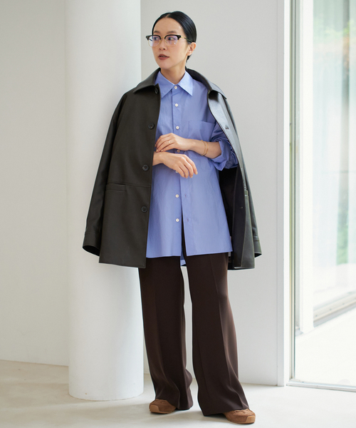 plage(プラージュ)の「COTTON LOOSE シャツ(シャツ/ブラウス・レディース・サックスブルー/ホワイト・FREE)」の22枚目の写真