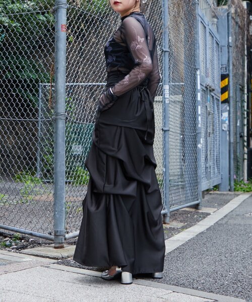 Mavie..7（メヴィセットゥ）の「【Mavie..7】アソートシアートップス（Tシャツ/カットソー・レディース・ブラック/オフホワイト/その他2/その他1・FREE）」の16枚目の写真