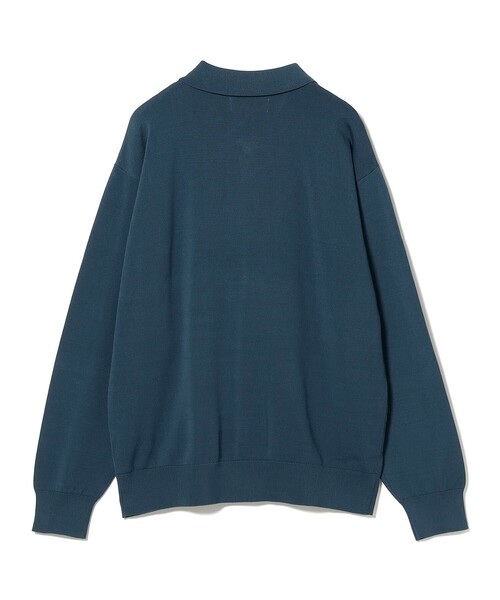 B:MING by BEAMS（ビーミングバイビームス）の「12ゲージ ジップ ポロ カーディガン（ニット/セーター・メンズ・ブラウン/ネイビー・L/M/S/XL）」の8枚目の写真