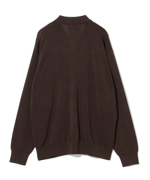 B:MING by BEAMS（ビーミングバイビームス）の「12ゲージ ジップ ポロ カーディガン（ニット/セーター・メンズ・ブラウン/ネイビー・L/M/S/XL）」の11枚目の写真