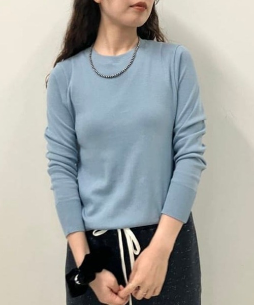 gicipi（ジチピ）の「GICIPI / FRAGORA（洗濯可）（ニット/セーター・レディース・ブラック/グレー/ブルー系その他2・1）」の3枚目の写真