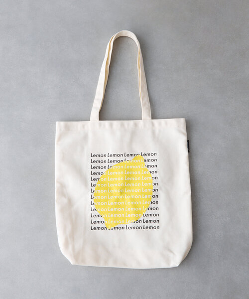 BIRTHDAY BAR（バースデイバー）の「広島店・WEB限定　Lemonトートバッグ（トートバッグ・レディース・ホワイト・0）」の2枚目の写真