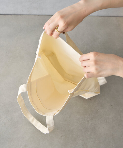 BIRTHDAY BAR（バースデイバー）の「広島店・WEB限定　Lemonトートバッグ（トートバッグ・レディース・ホワイト・0）」の7枚目の写真