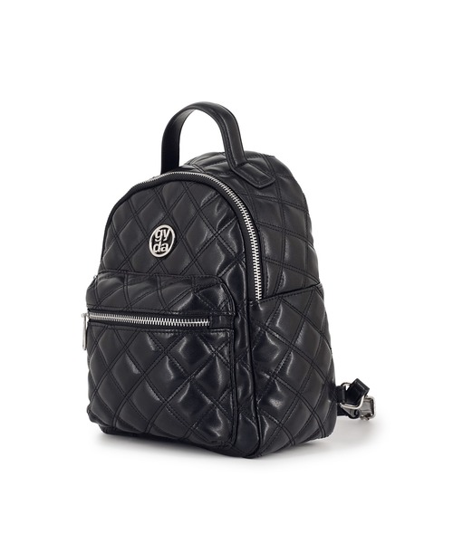 GYDA(ジェイダ)の「GYDA(ジェイダ)ミニリュック GY-B355 ダブルキルティング(バックパック/リュック・レディース・アイボリー/ブラック/レッド・FREE)」の5枚目の写真