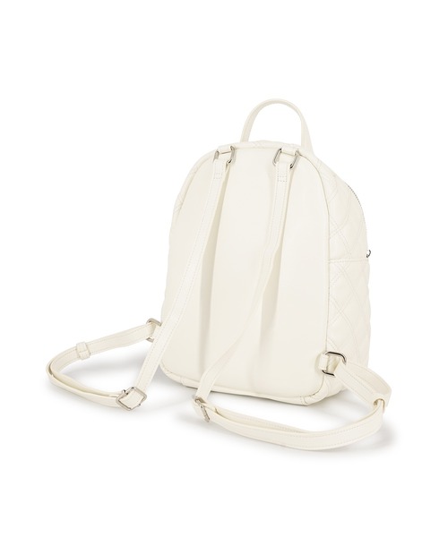 GYDA(ジェイダ)の「GYDA(ジェイダ)ミニリュック GY-B355 ダブルキルティング(バックパック/リュック・レディース・アイボリー/ブラック/レッド・FREE)」の10枚目の写真