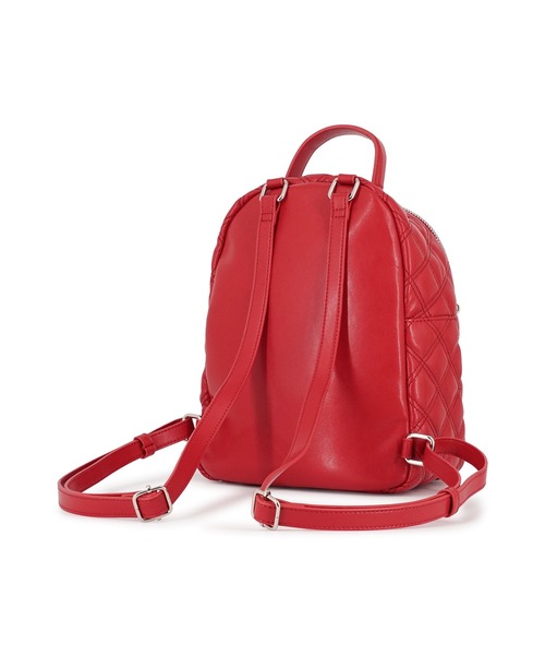 GYDA(ジェイダ)の「GYDA(ジェイダ)ミニリュック GY-B355 ダブルキルティング(バックパック/リュック・レディース・アイボリー/ブラック/レッド・FREE)」の14枚目の写真