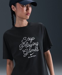NIKE | ナイキ スポーツウェア ウィメンズ Tシャツ / Nike Sportswear Women's T-Shirt IH4029-010 Black(Tシャツ/カットソー)
