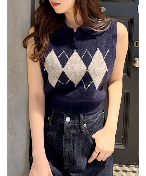 トップス akoakotako EMBROIDAREY OPEN COLLAR SHIRT | YOKE(ヨーク) / トップス 半袖