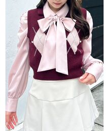 dazzlin | アーガイルニットトップス(ニット/セーター)