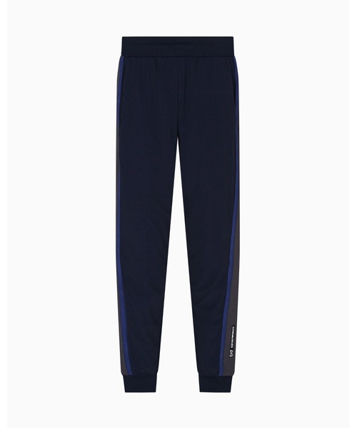 EMPORIO ARMANI EA7（エンポリオアルマーニイーエーセブン）の「<オンライン限定>【エンポリオ アルマーニ EA7】 Athletic Colour Block ジョガーパンツ ナイロン／ビスコース混紡（その他パンツ・メンズ・ネイビー/ダークアッシュ・LARGE/X-LARGE/SMALL/MEDIUM/XX-LARGE/X-SMALL）」の6枚目の写真