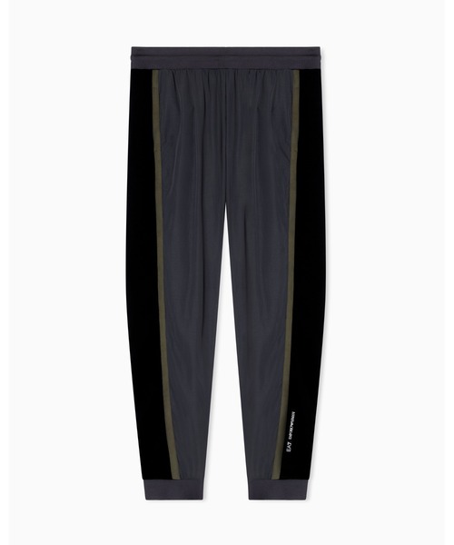 EMPORIO ARMANI EA7（エンポリオアルマーニイーエーセブン）の「<オンライン限定>【エンポリオ アルマーニ EA7】 Athletic Colour Block ジョガーパンツ ナイロン／ビスコース混紡（その他パンツ・メンズ・ネイビー/ダークアッシュ・LARGE/X-LARGE/SMALL/MEDIUM/XX-LARGE/X-SMALL）」の7枚目の写真