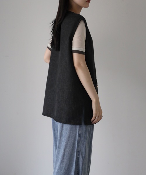 model：164cm. 着用サイズ：FREE