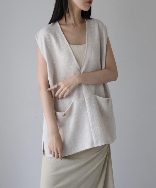 model：164cm. 着用サイズ：FREE