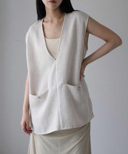 model：164cm. 着用サイズ：FREE