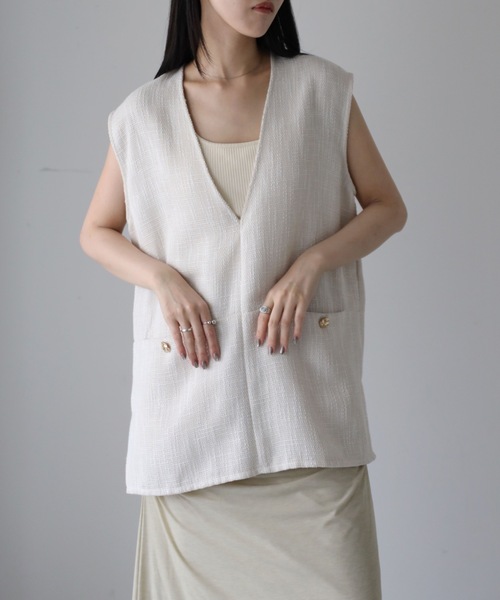 model：164cm. 着用サイズ：FREE