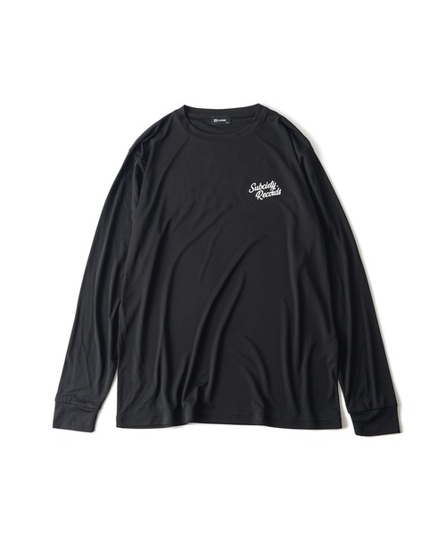 SBCY Sport(エスビーシーワイスポーツ)の「Dry tee L/S-VINYL-(Tシャツ/カットソー・メンズ・ホワイト/ブラック・SMALL/MEDIUM/LARGE/X-LARGE/XX-LARGE)」の5枚目の写真