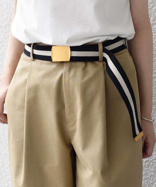 ウニッコの方です。マリメッコ　テープベルト　ガチャベルト marimekko】マリメッコ ロゴテープベルト GIベルト - メルカリ