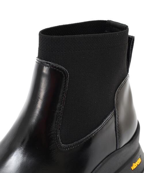 ALM.（アルム）の「ALM.（アルム） 別注SHORT DEIRDRE LEATHER BOOTS（ブーツ・レディース・ブラック・36/37/38）」の15枚目の写真