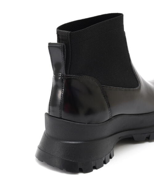 ALM.（アルム）の「ALM.（アルム） 別注SHORT DEIRDRE LEATHER BOOTS（ブーツ・レディース・ブラック・36/37/38）」の18枚目の写真