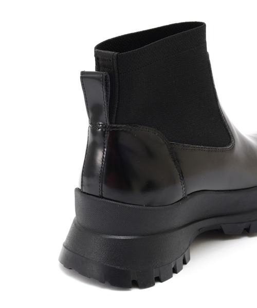 ALM.（アルム）の「ALM.（アルム） 別注SHORT DEIRDRE LEATHER BOOTS（ブーツ・レディース・ブラック・36/37/38）」の9枚目の写真