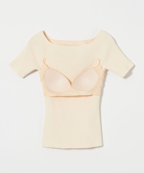 別注】＜NICENICE MOMENT for conte＞ OPEN SHOULDER ニット②