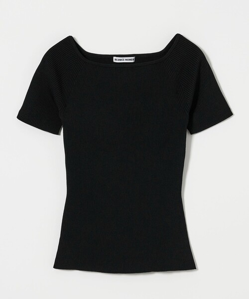 【NICENICE MOMENT】OPEN SHOULDERニット2 NICENICE MOMENT】OPEN SHOULDERニット2 別注】＜NICENICE MOMENT for