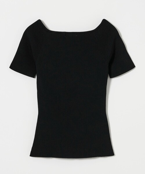 【NICENICE MOMENT】OPEN SHOULDERニット2 別注】＜NICENICE MOMENT for conte＞ OPEN SHOULDER ニット2