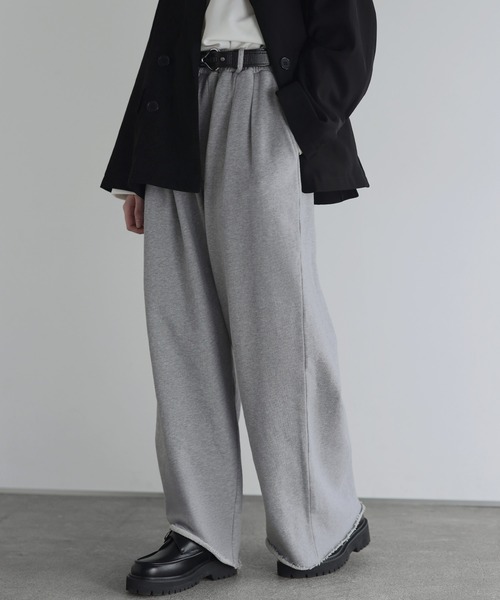 ヴィンテージライクカットオフスウェットパンツ（スウェットパンツ