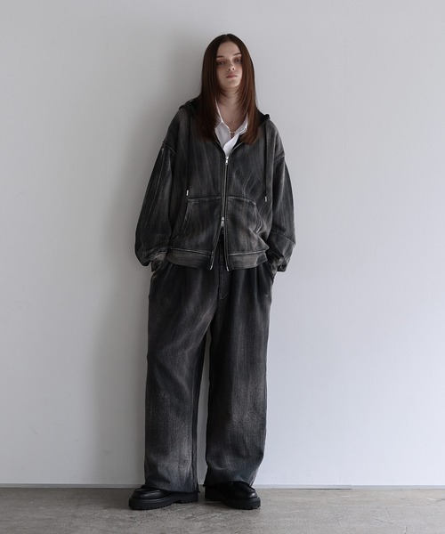 ヴィンテージライクカットオフスウェットパンツ（スウェットパンツ