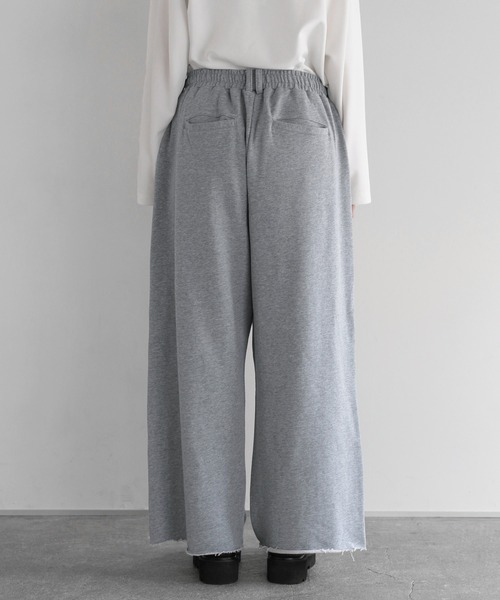 SOCCE（ソーシー）の「ヴィンテージライクカットオフスウェットパンツ（スウェットパンツ・メンズ・ブラック系1/グレー/グレー系1/ブラック・M/S/XL/L）」の5枚目の写真