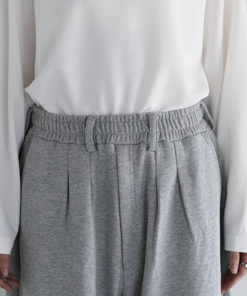 SOCCE（ソーシー）の「ヴィンテージライクカットオフスウェットパンツ（スウェットパンツ・メンズ・ブラック系1/グレー/グレー系1/ブラック・M/S/XL/L）」の8枚目の写真