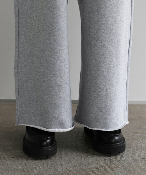 SOCCE（ソーシー）の「ヴィンテージライクカットオフスウェットパンツ（スウェットパンツ・メンズ・ブラック系1/グレー/グレー系1/ブラック・M/S/XL/L）」の15枚目の写真