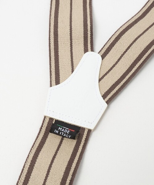 UNITED ARROWS(ユナイテッドアローズ)の「ストライプ サスペンダー(サスペンダー・メンズ・ブラウン系/ベージュ・FREE)」の11枚目の写真