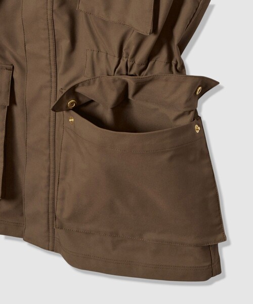 ✳︎アルアバイル　今期コットンダブルクロスサファリジレ✳︎ セール】コットンダブルクロスサファリジレ（ブルゾン）｜allureville