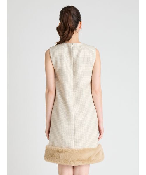 【美品】即日発送CELFORD 裾ファーミニワンピース セルフォード CELFORD 裾ファーミニワンピース （BLK） - ファッション