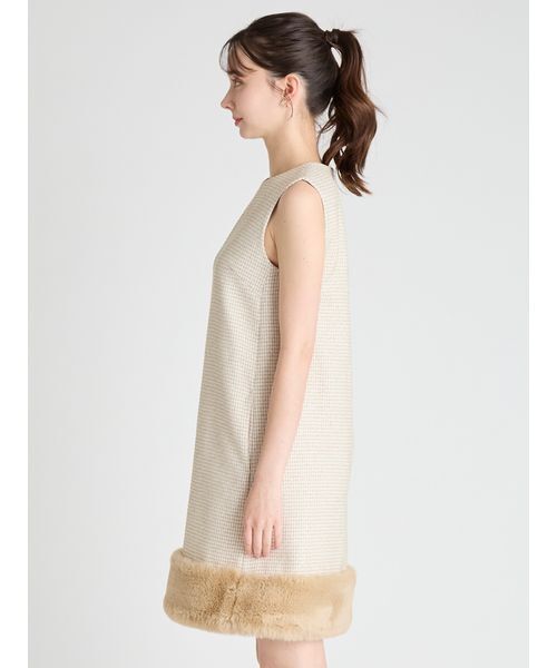 裾ファーミニワンピース（ワンピース）｜CELFORD（セルフォード