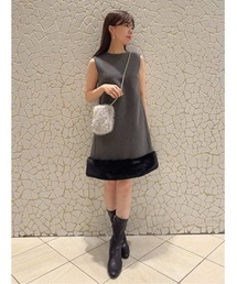 CELFORD（セルフォード）の「オーナメント刺繍レースワンピース