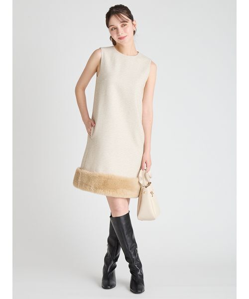 【美品】即日発送CELFORD 裾ファーミニワンピース 裾ファーミニワンピース（ワンピース）｜CELFORD（セルフォード）の