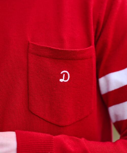 DRESSTERIOR(ドレステリア)の「ウォッシャブルファインメリノ クルーネックニット(ニット/セーター・メンズ・ブラック/ダークグレー/レッド系1・91/90/92/94)」の14枚目の写真