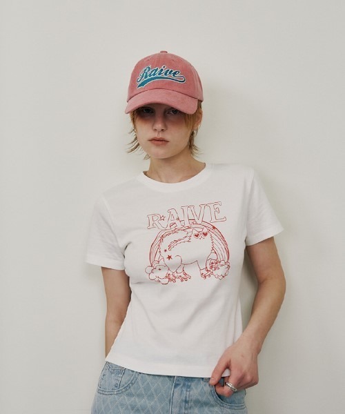 Pigment Wave Logo Ball cap（キャップ）｜RAIVE（レイヴ）の