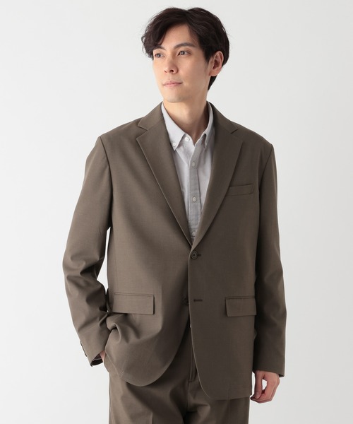 GLOBAL WORK(グローバルワーク)の「アーバンジャケット/572037(テーラードジャケット・メンズ・モカ/ネイビー/チャコールグレー・X-LARGE/LARGE/MEDIUM/SMALL/XX-LARGE/XXX-LARGE/X-SMALL)」の3枚目の写真